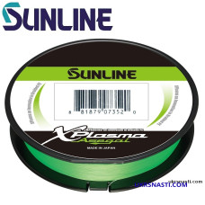 Шнур Sunline X-Plasma Light Green диаметр 0,235мм размотка 150м светло-зелёный